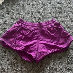 Size 4 lululemon hotty hot shorts